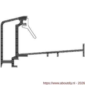 Ellen onderdorpel slijtprofiel deur ANB-S5 300 cm - A51010242 - afbeelding 3