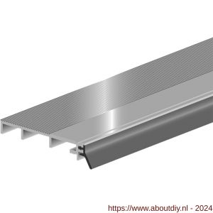 Ellen tochtprofiel slijtdorpel opbouw aluminium ANB 7N AR 100 cm onverpakt - A51010238 - afbeelding 1