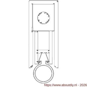 Ellen Matic valdorpel aluminium 2K 63 cm - A51010139 - afbeelding 3