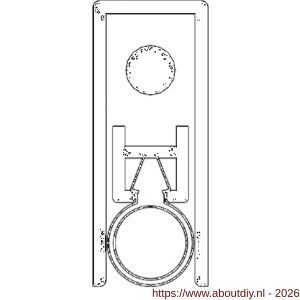 Ellen Matic valdorpel aluminium Extra 103 cm - A51010160 - afbeelding 3
