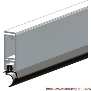 Ellen opbouw tochtprofiel aluminium ASP deurset - A51010329 - afbeelding 1