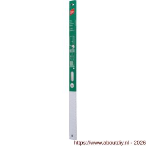 Ellen dorpelprofiel met borstel kunststof Deco wit 100 cm - A51010357 - afbeelding 2