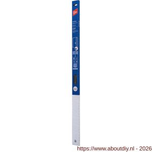 Ellen dorpelprofiel met borstel aluminium Invisible 100 cm - A51010354 - afbeelding 3