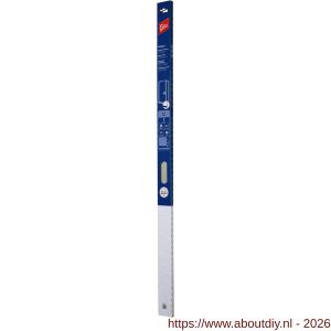 Ellen dorpelprofiel met borstel aluminium Robust met veloursborstel 100 cm - A51010352 - afbeelding 3
