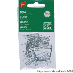 Ellen tochtstripnagel ijzervernikkeld 1 kg - A51010295 - afbeelding 2