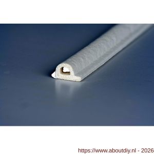 Ellen inbouwprofiel tochtband kunststof zelfklevend Weatherstrip Medium gemiddelde kier wit 7.5 m - A51010407 - afbeelding 2