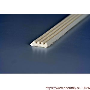 Ellen inbouwprofiel tochtband kunststof zelfklevend Weatherstrip Small kleine kier zwart 7.5 m - A51010405 - afbeelding 4