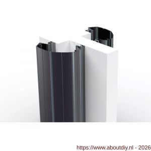 Ellen vingerbeschermingsprofiel Professioneel Finprotect Plus 90-90 antraciet 250 cm - A51010307 - afbeelding 1