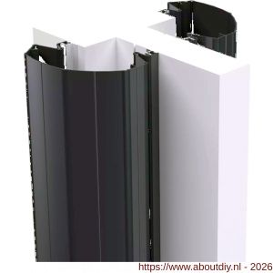 Ellen vingerbeschermingsprofiel Professioneel Finprotect Plus 120-120 zwart 250 cm - A51010083 - afbeelding 1