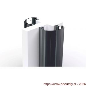 Ellen vingerbeschermingsprofiel Professioneel Finprotect Plus 90-120 zwart 250 cm - A51010075 - afbeelding 1