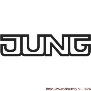 Jung System 55 afdekraam inbouw 3-voudig verticaal-horizontaal crème - A50402166 - afbeelding 8