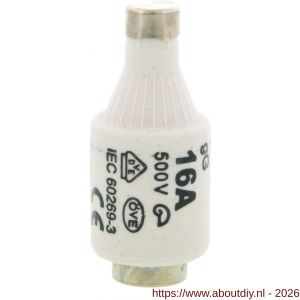 Q-Link zekering traag overspanning en kortsluiting GG 16 A set 5 stuks 416611025 - A50400973 - afbeelding 7