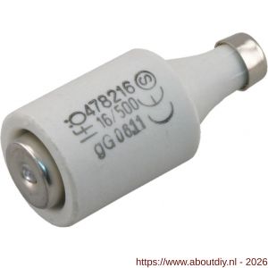 Q-Link zekering traag overspanning en kortsluiting GG 16 A set 5 stuks 416611025 - A50400973 - afbeelding 1