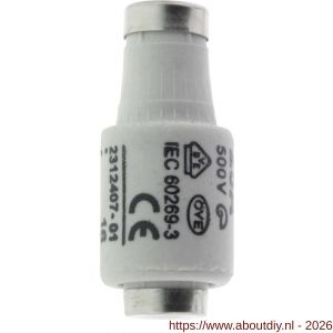 Q-Link zekering traag overspanning en kortsluiting GG 25 A DII wit set 5 stuks - A50400974 - afbeelding 3