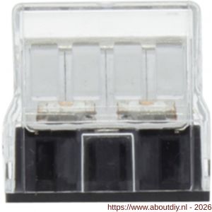 Q-Link lasklem 8-polig 8-gaats 8x1.0 2.5 mm2 transparant-grijs set 25 stuks - A50401102 - afbeelding 4