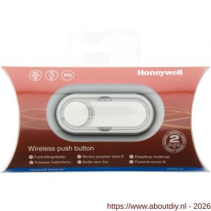 Honeywell beldrukker type DCP511G draadloos liggend IP 55 grijs - A50401386 - afbeelding 2