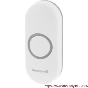 Honeywell beldrukker type DCP311 draadloos staand IP 55 wit - A50401389 - afbeelding 6