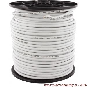 Q-Link coax kabel Professioneel klasse A diameter 7 mm2 100x1 m wit - A50401117 - afbeelding 4