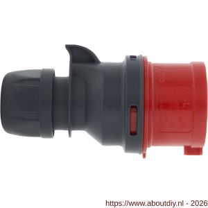 Q-Link krachtstekker 4-polig A 16 A twist montage rood - A50400982 - afbeelding 3