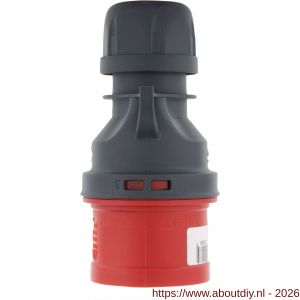 Q-Link krachtstekker 4-polig A 16 A twist montage rood - A50400982 - afbeelding 4