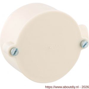 Attema lasdoos einddoos diameter 5/8 inch crème - A50401106 - afbeelding 7