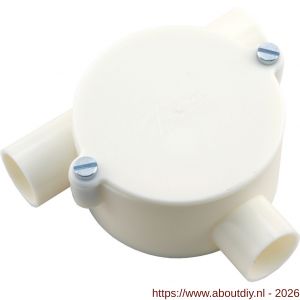 Attema lasdoos Top-T-trekdoos diameter 5/8 inch crème - A50401108 - afbeelding 1