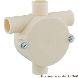 Attema lasdoos kruisdoos diameter 5/8 crème - A50402110 - afbeelding 7