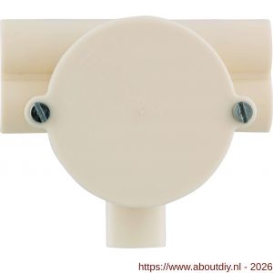 Attema lasdoos Top-T-trekdoos 2x rechts 2x links diameter 5/8 inch crème - A50401109 - afbeelding 2