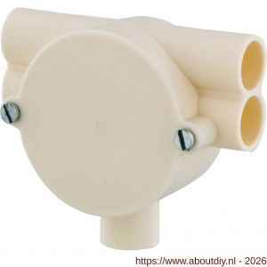Attema lasdoos Top-T-trekdoos 2x rechts 2x links diameter 5/8 inch crème - A50401109 - afbeelding 6