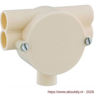 Attema lasdoos Top-T-trekdoos 2x rechts 2x links diameter 5/8 inch crème - A50401109 - afbeelding 7