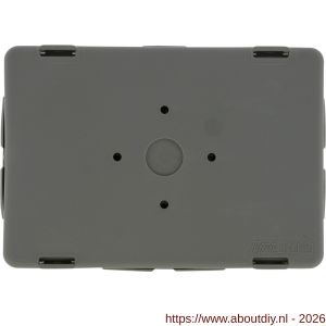 Pipelife lasdoos met deksel flexbox universeel 16-19 mm grijs - A50401111 - afbeelding 2