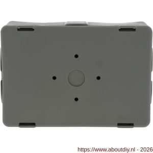 Pipelife lasdoos met deksel flexbox universeel 16-19 mm grijs - A50401111 - afbeelding 5
