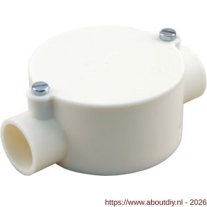 Attema lasdoos trekdoos diameter 3/4 crème - A50402113 - afbeelding 1