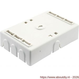 Attema lasdoos universeel zonder deksel 16 mm crème - A50401110 - afbeelding 1