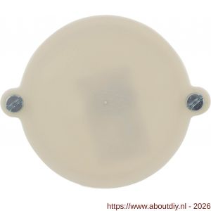 Attema lasdoosdeksel met schroeven crème - A50401112 - afbeelding 2