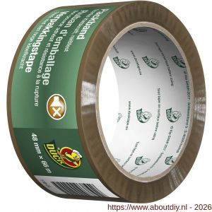 Duck verpakkingstape 48 mm x 66 m bruin - A50402410 - afbeelding 1
