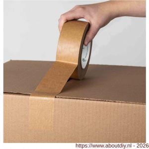 Duck verpakkingstape papier 50 mm x 50 m - A50402411 - afbeelding 2