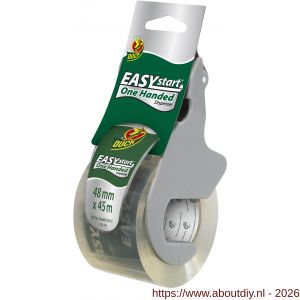 Duck easy start 48 mm x 45 m transparant - A50402412 - afbeelding 1