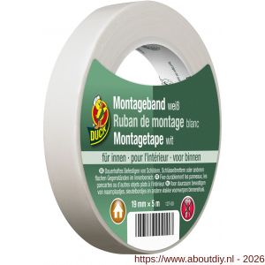 Duck montagetape binnen 19 mm x 5 m - A50402414 - afbeelding 1