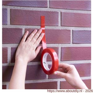 Duck montagetape buiten 19 mm x 5 m - A50402415 - afbeelding 2