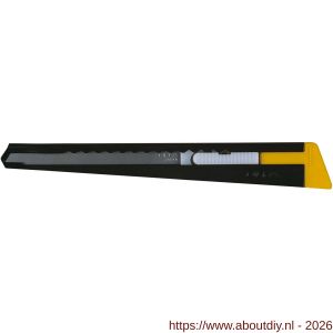 Olfa afbreekmes klein 180 Black 9 mm - A50400844 - afbeelding 1