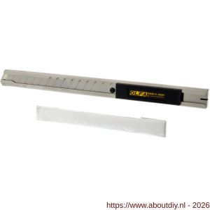 Olfa afbreekmes Silver SVR-1 9 mm met 2 reserve messen - A50400843 - afbeelding 6