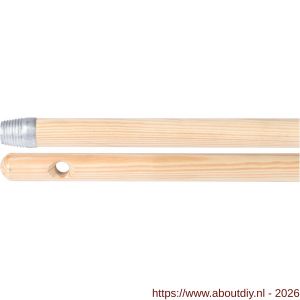 Vero bezemsteel schroefdraad 1300 x 23.5 mm FSC - A50401967 - afbeelding 1