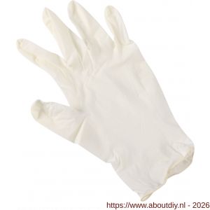 Copenhagen Pro wegwerphandschoen Latex maat L set 10 stuks - A50402314 - afbeelding 1
