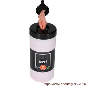 Copenhagen Pro Wet Wipes Eco Ultra Scrub reinigingsdoekjes in dispenser set 100 stuks - A50402384 - afbeelding 2