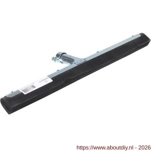 Copenhagen Pro vloertrekker 45 cm zwart rubber metalen uitvoering - A50401523 - afbeelding 1