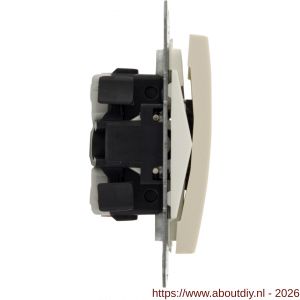 Berker S1 schakelaar inbouw wissel crème set 10 stuks - A50401160 - afbeelding 2