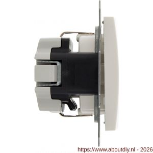 Berker S1 contactdoos inbouw 1-voudig randaarde polarwit set 10 stuks - A50401273 - afbeelding 3