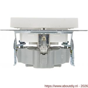 Gira System 55 contactdoos inbouw 1-voudig randaarde polarwit - A50402221 - afbeelding 4