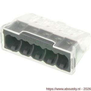 Q-Link lasklem 5-polig 1.0-2.5 mm2 set 20 stuks - A50401103 - afbeelding 1
